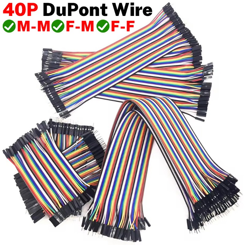 40Pin Dupont Cable Ribbon Jump - огляд і ціна Jumper Wire Kit