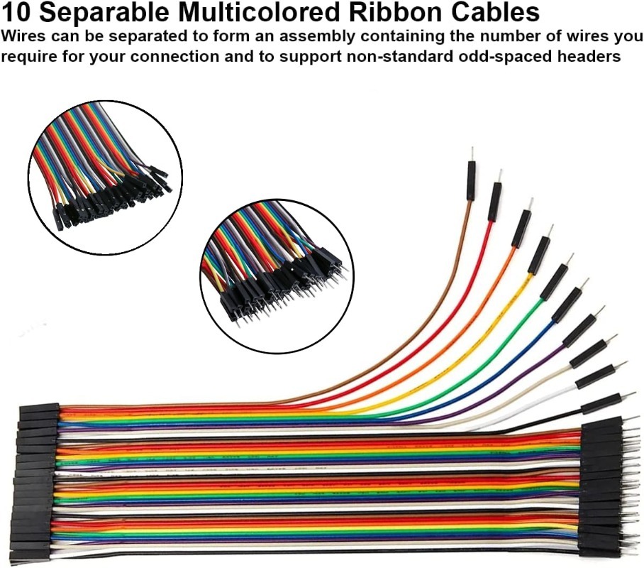 40Pin Dupont Cable Ribbon Jump - огляд і ціна Jumper Wire Kit