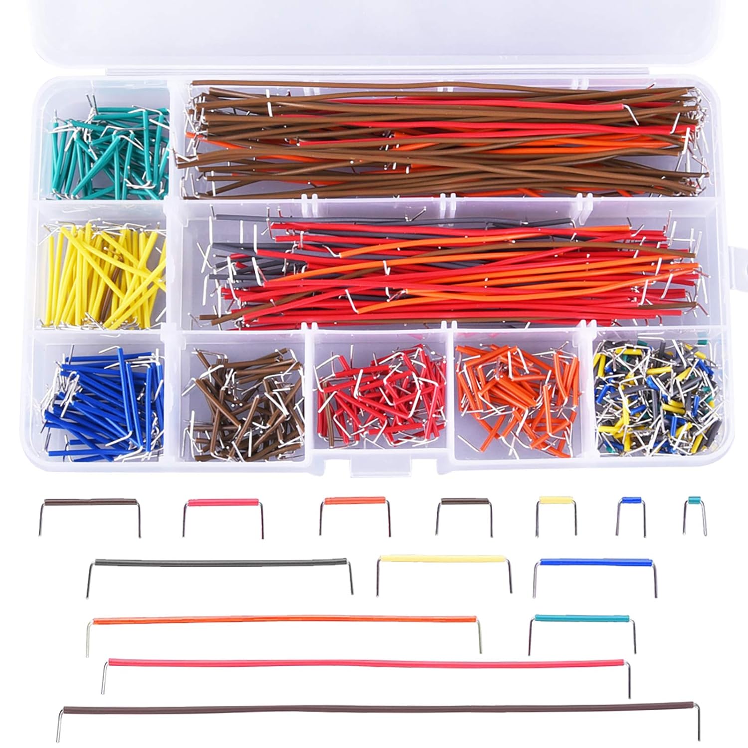 560 Pieces Jumper Wire Kit 14  - огляд і ціна Breadboard 400 Point