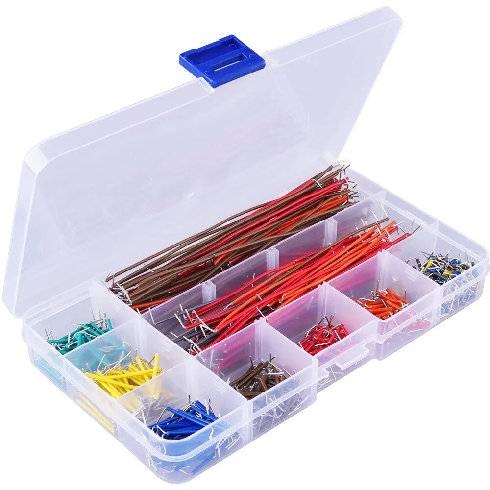 560 Pieces Jumper Wire Kit 14  - огляд і ціна Breadboard 400 Point