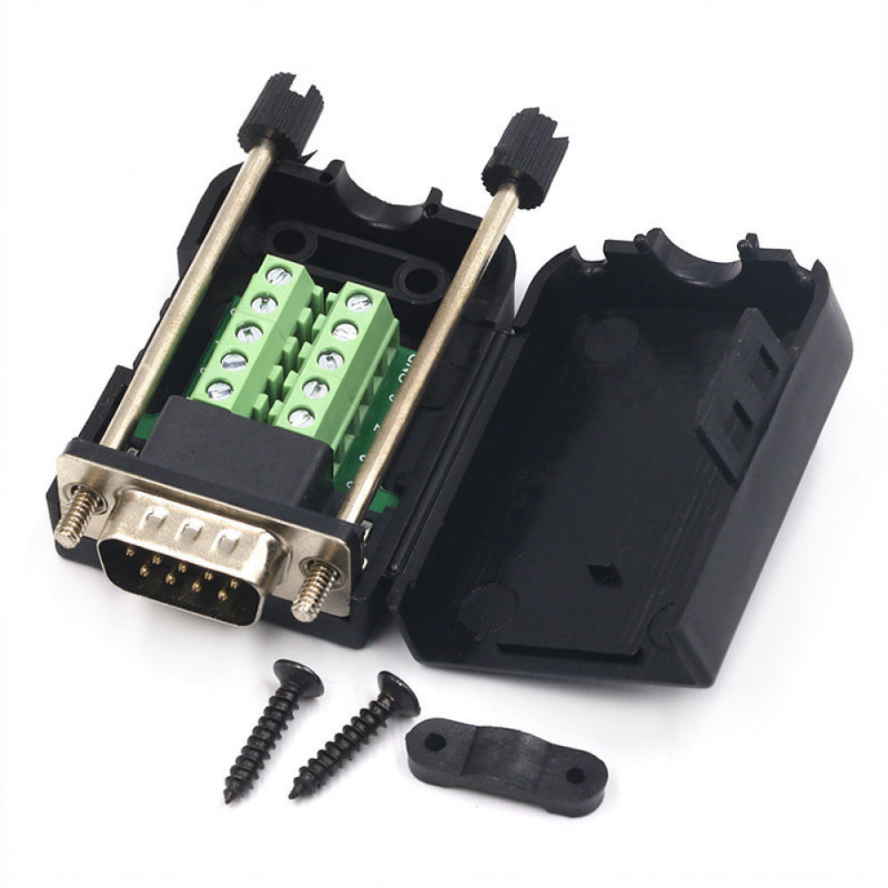 Solderless DB9 Connector For F - огляд і ціна Screw Terminal Block