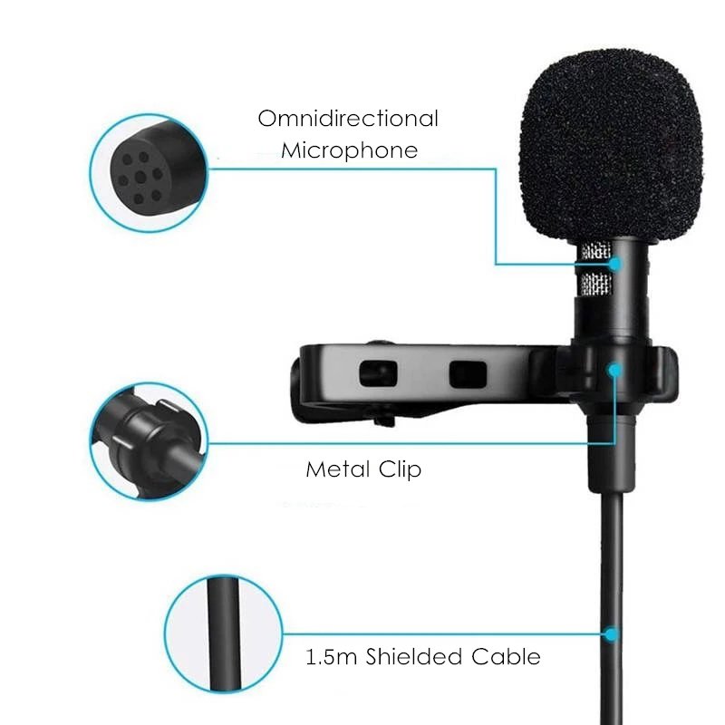 3.5mm Mini Portable Lavalier M - огляд і ціна Usb C Cable