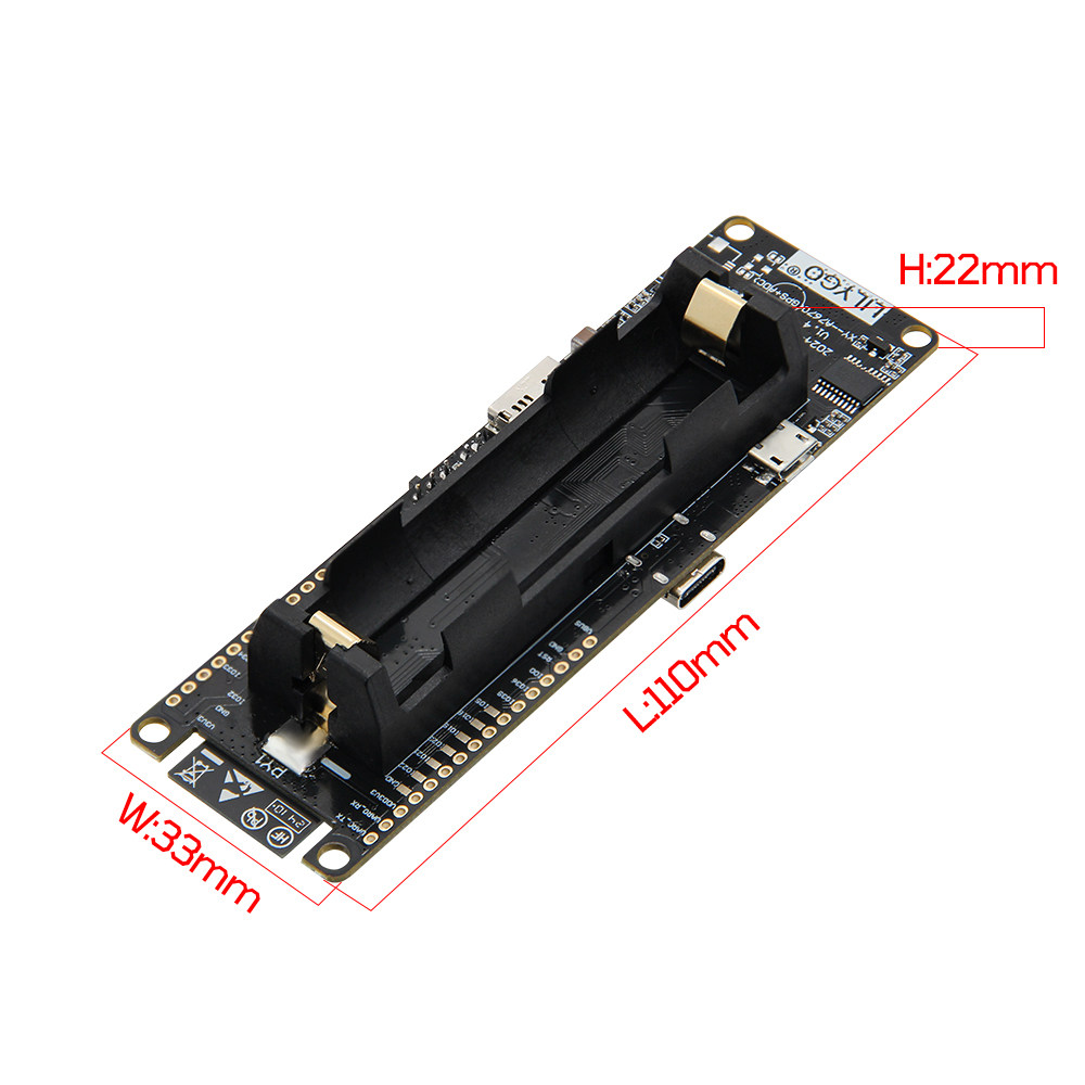 LILYGO T-A7670E ESP32 Module,  - огляд і ціна Esp32 Battery Holder Lipo