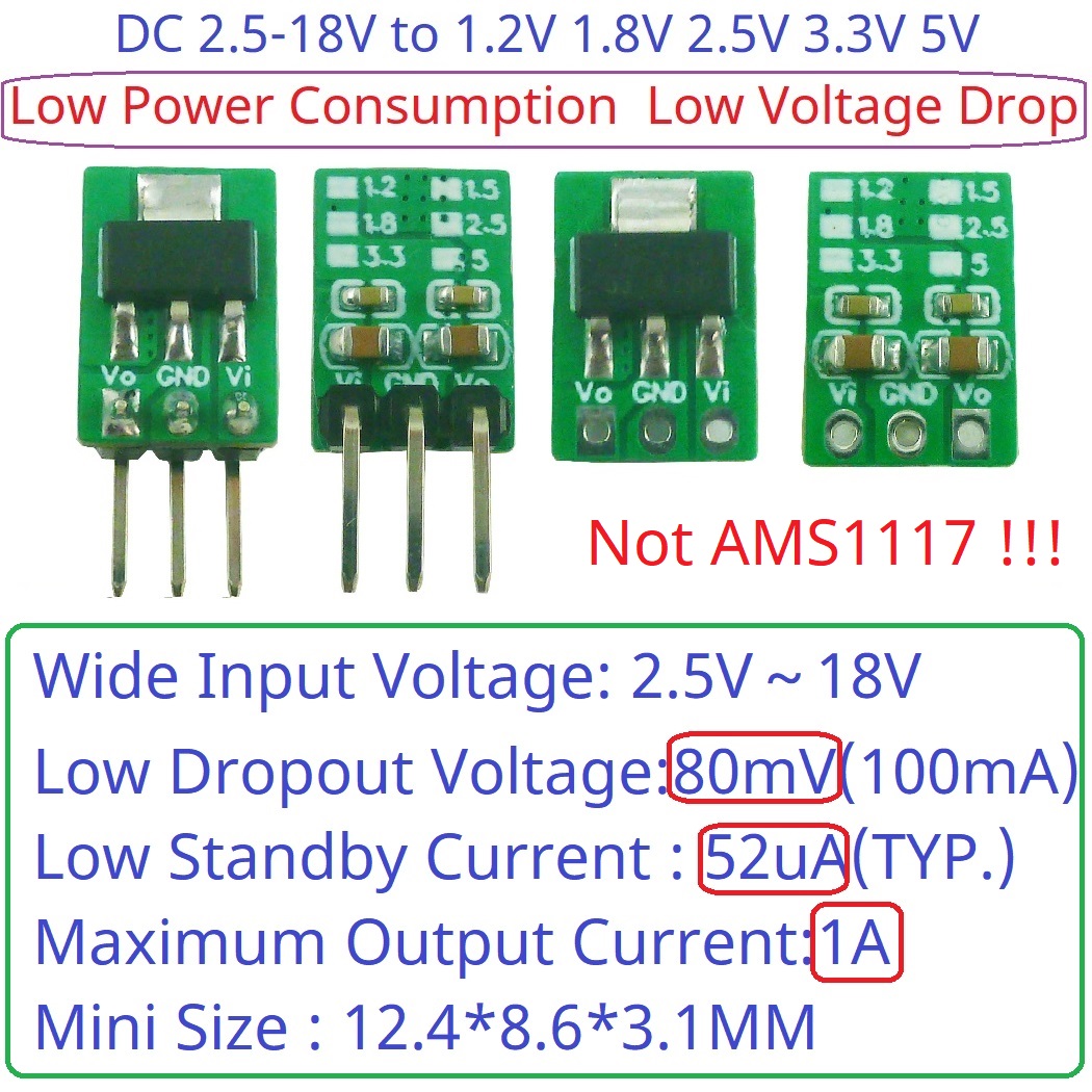 Step-Down Buck LDO Module for  - огляд і ціна Esp32 Step Down Buck