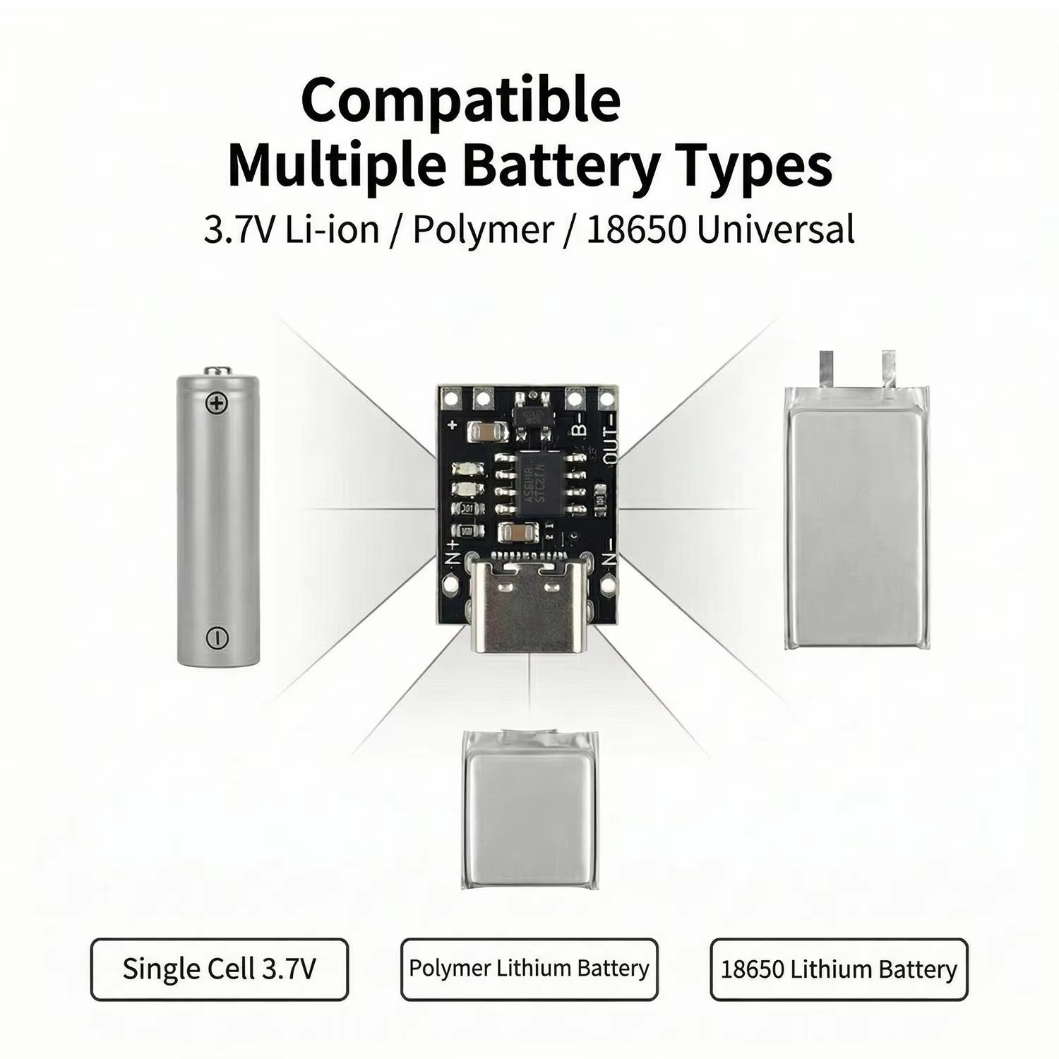 1-20Pcs TP4056 3.7V Lithium Ba - огляд і ціна Usb C Cable