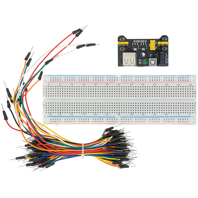 3.3V/5V MB102 Breadboard+ MB-1 - огляд і ціна Breadboard 400 Point